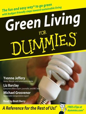cover image of Green Living for Dummies&#174;